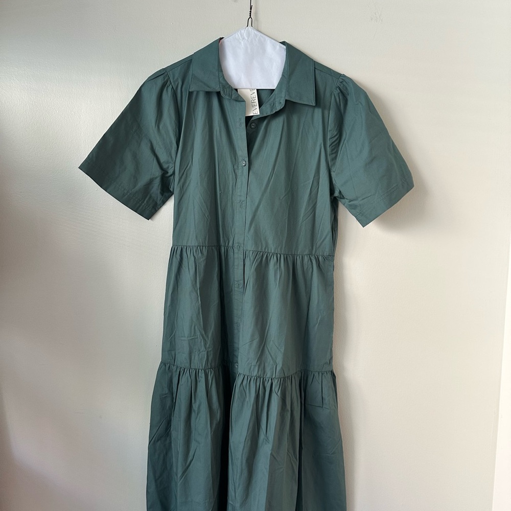 Evereve Green Maxi Dress